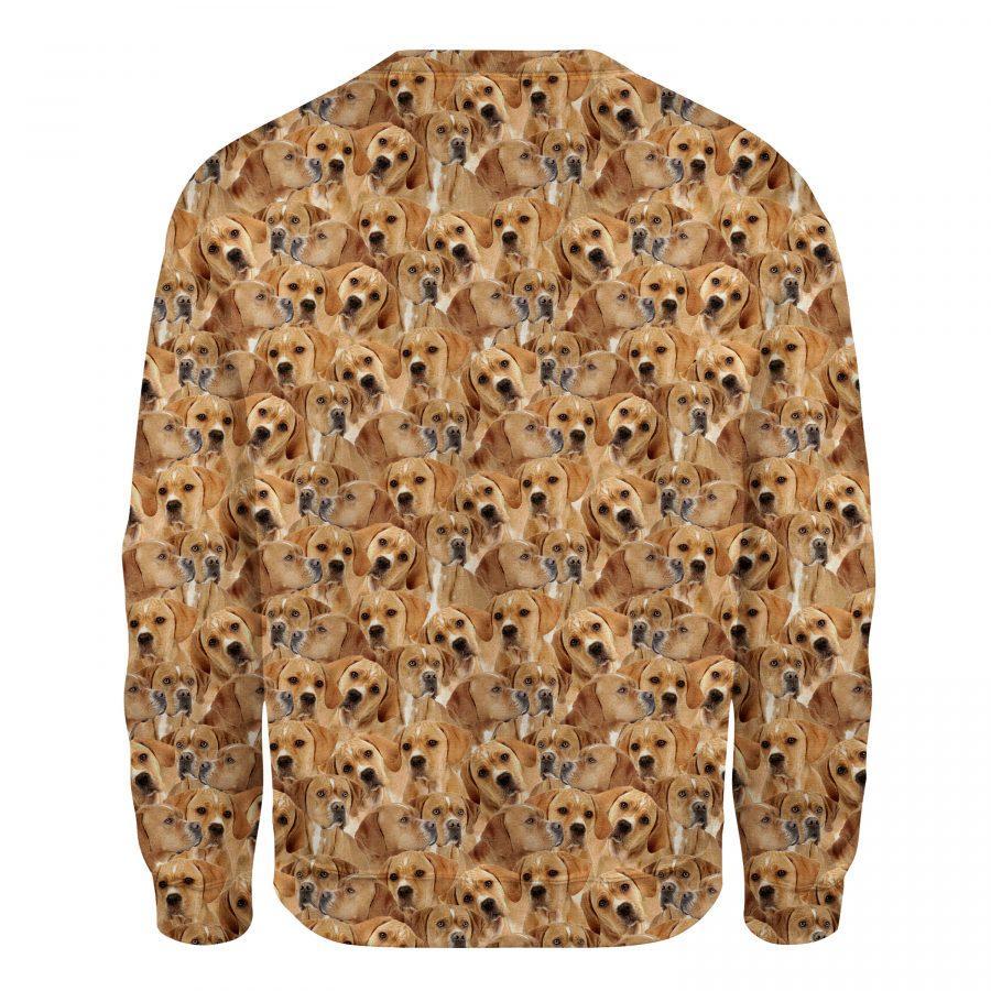 Portuguese Pointer - Full Face - Premium Sweatshirt