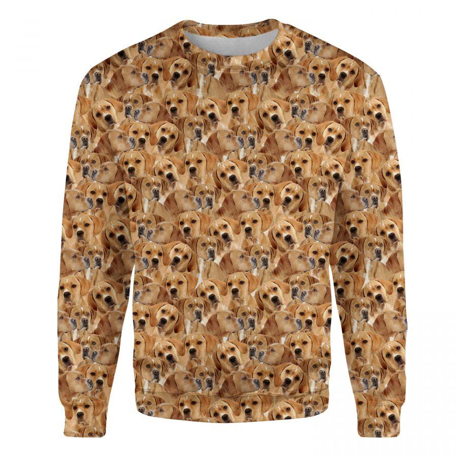 Portuguese Pointer - Full Face - Premium Sweatshirt
