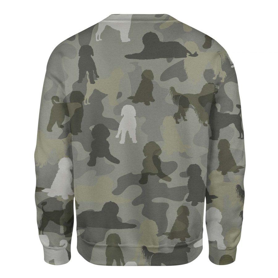 Portuguese Water Dog - Camo - Premium Sweatshirt