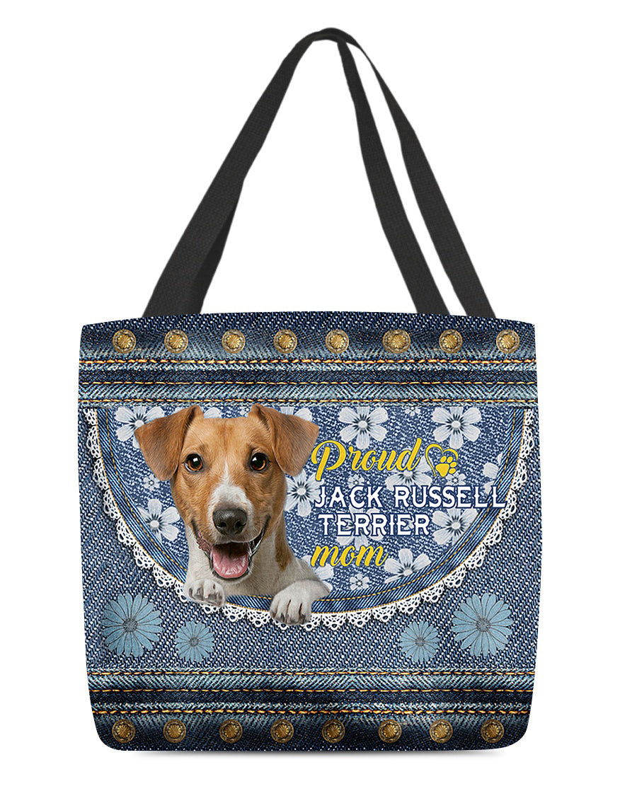Pround Jack russell terrier mom-Cloth Tote Bag