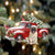 Pug-Cardinal & Truck Two Sided Ornament