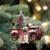 Pug-Christmas Truck Two Sided Ornament