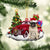 Pug Tis The Season Two Sided Ornament