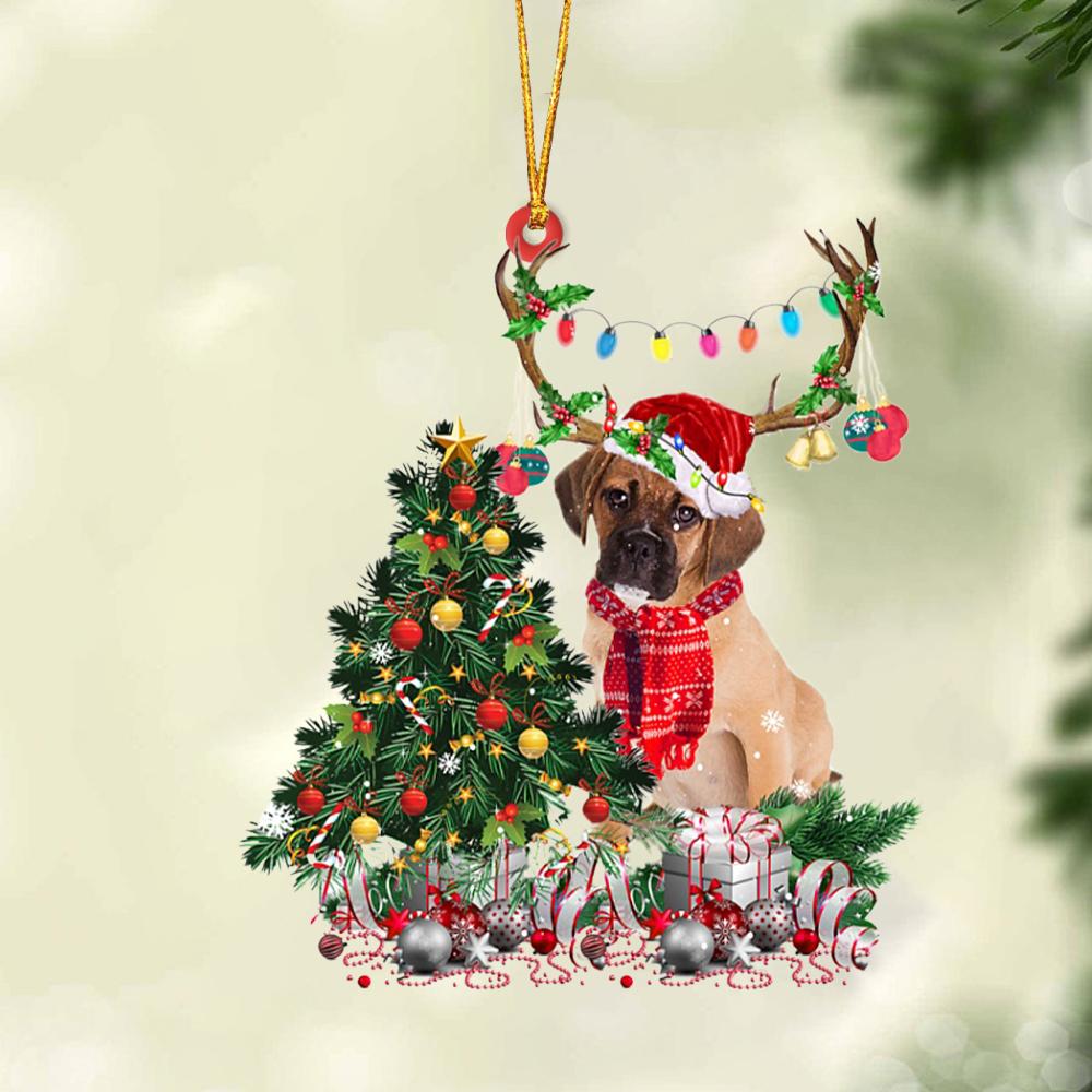 Puggle 1-Christmas Tree Gift Hanging Ornament