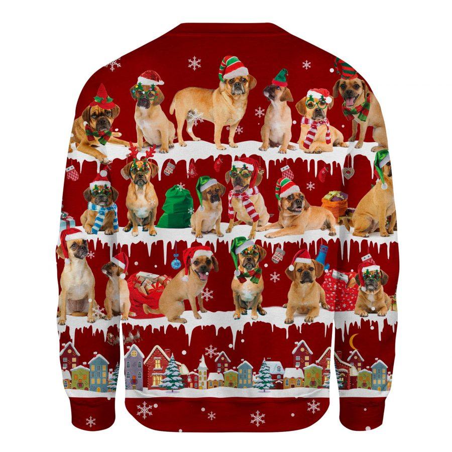 Puggle - Snow Christmas - Premium Sweatshirt