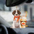 English Springer Spaniel 1-Pumpkin Spice Kinda-Two Sided Ornament