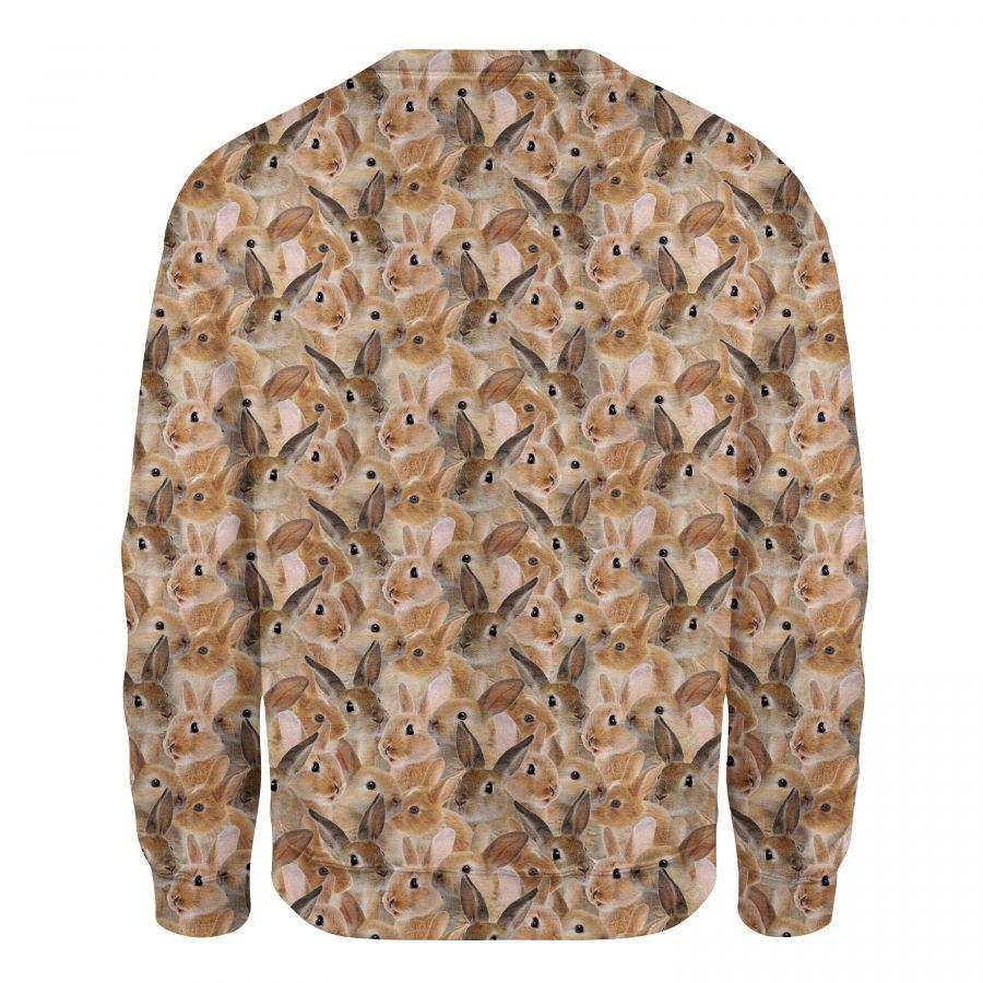 Rabbit - Full Face - Premium Sweatshirt