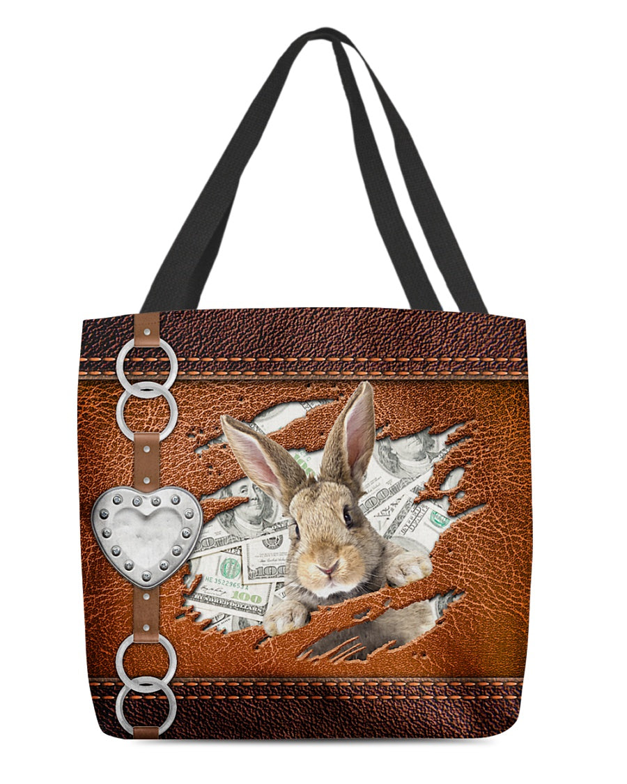 Rabbit-Let Me Go Out -Cloth Tote Bag