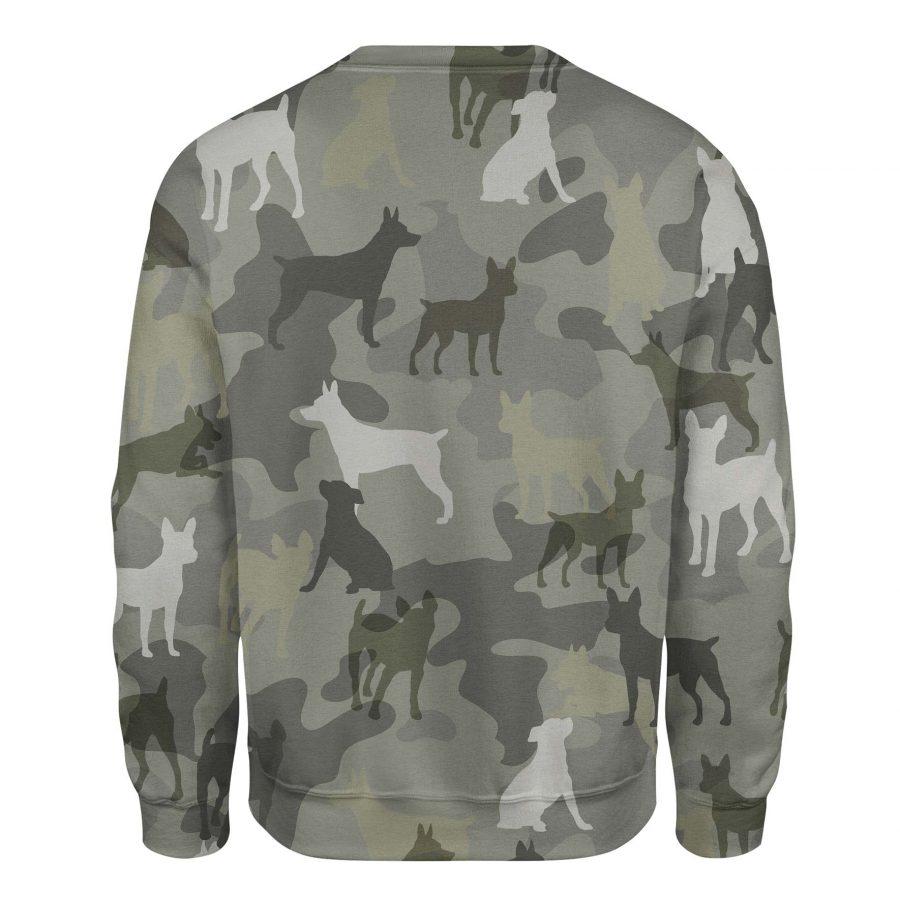 Rat Terrier - Camo - Premium Sweatshirt