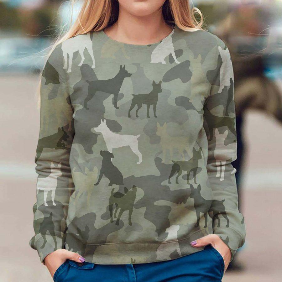 Rat Terrier - Camo - Premium Sweatshirt