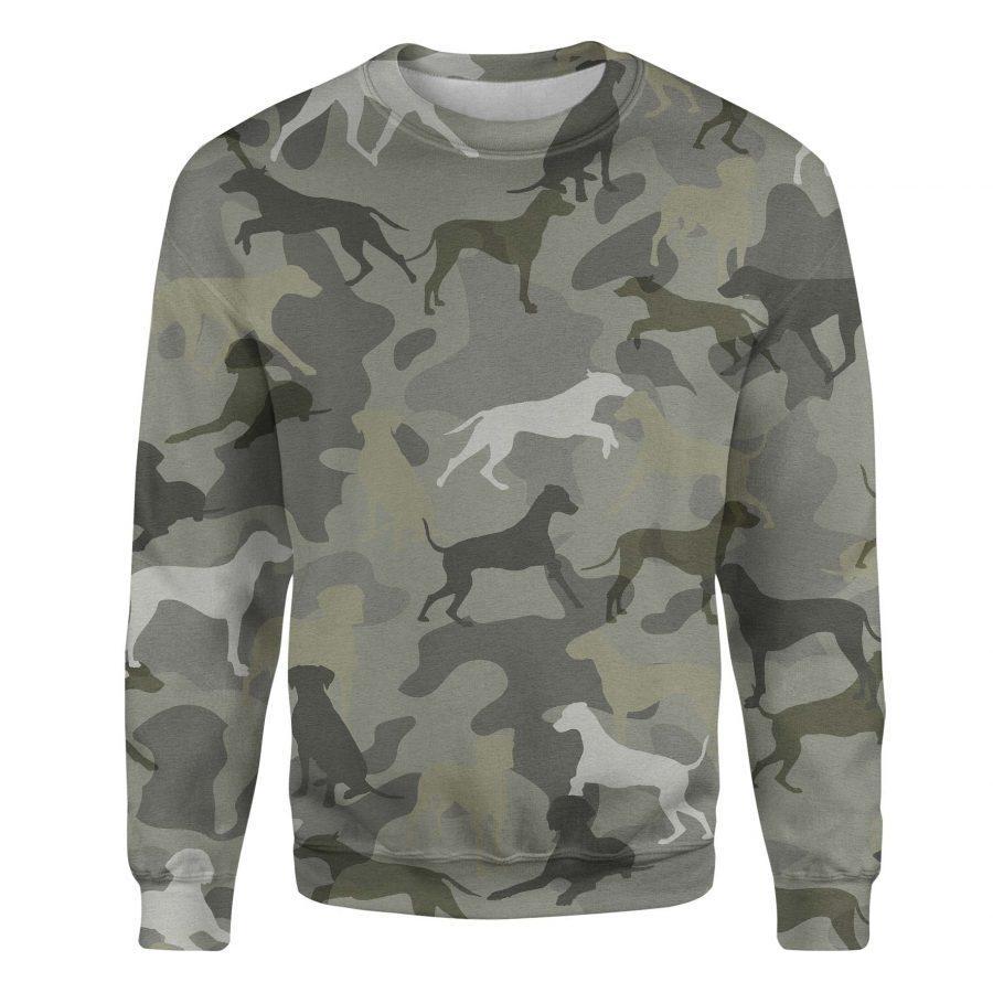 Rhodesian Ridgeback - Camo - Premium Sweatshirt
