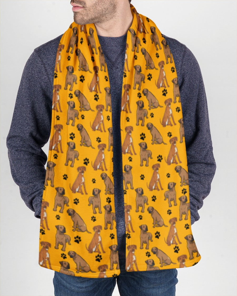 Rhodesian Ridgeback-Paw Dog Scarf