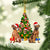 Rhodesian Ridgeback-Xmas Tree&Dog-Two Sided Ornament