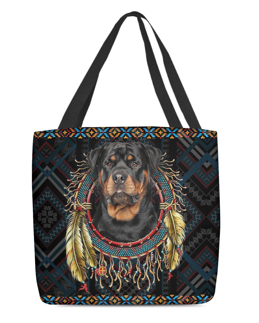 Rottweiler  In Dreamcatcher Cloth Tote Bag