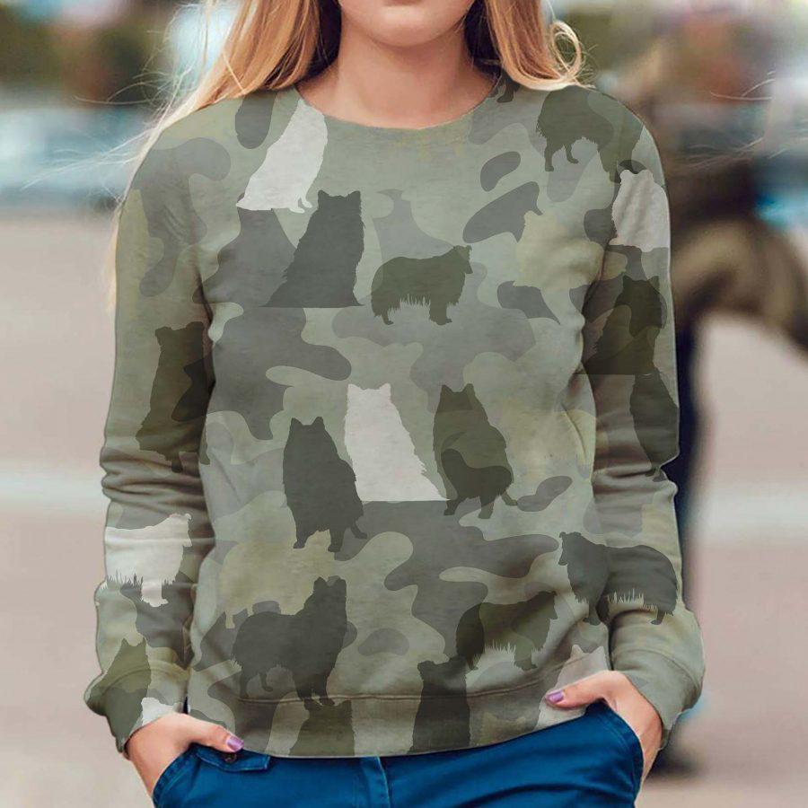 Rough Collie - Camo - Premium Sweatshirt