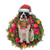 Saint Bernard Christmas Ornament