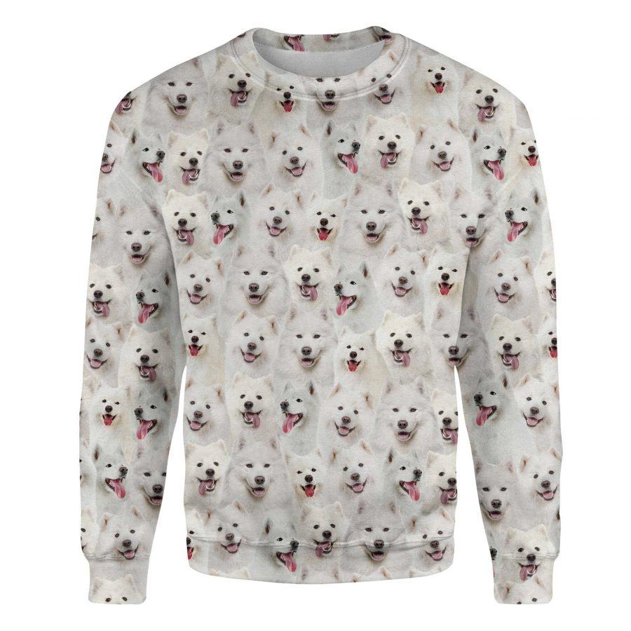 Samoyed - Full Face - Premium Sweatshirt