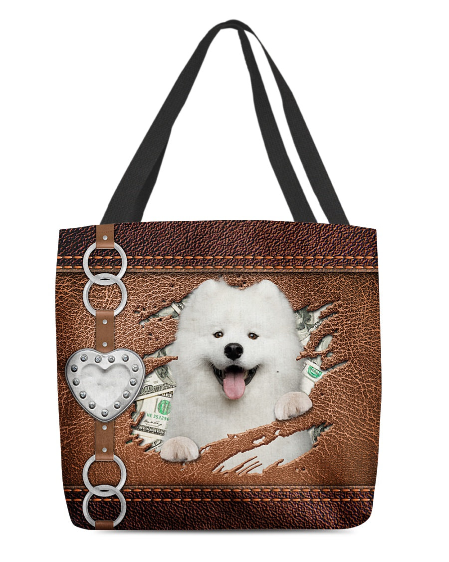 Samoyed-Let Me Go Out -Cloth Tote Bag