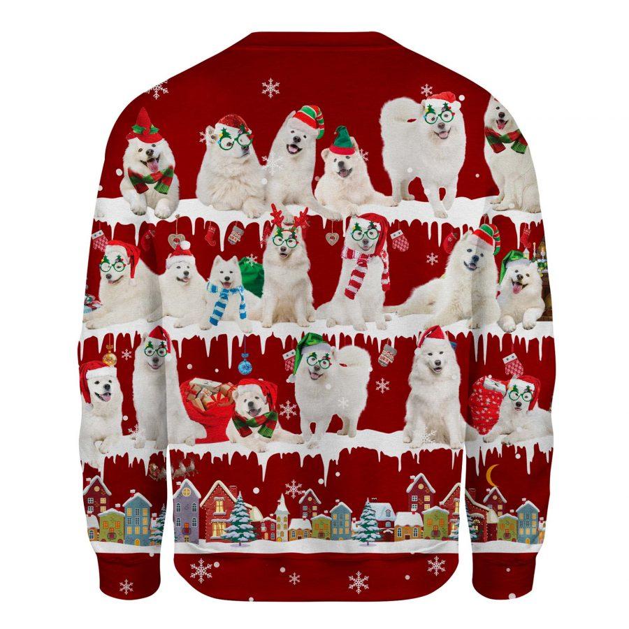Samoyed - Snow Christmas - Premium Sweatshirt