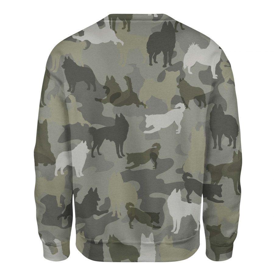 Schipperke - Camo - Premium Sweatshirt