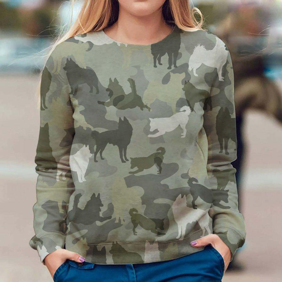 Schipperke - Camo - Premium Sweatshirt