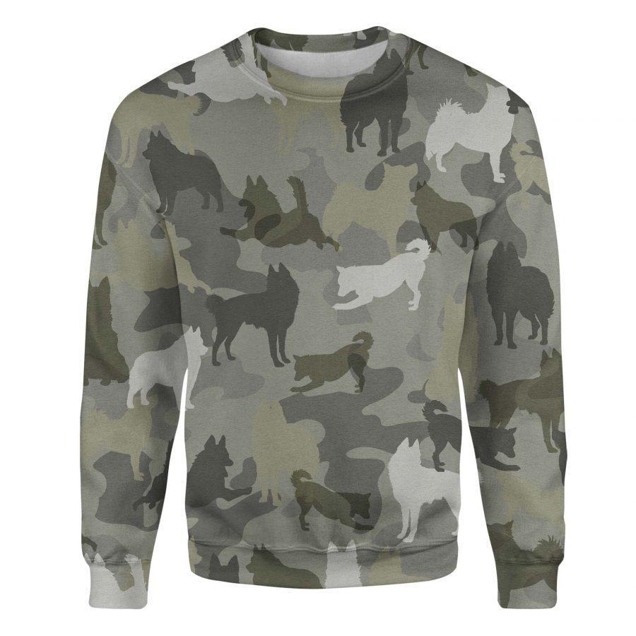 Schipperke - Camo - Premium Sweatshirt