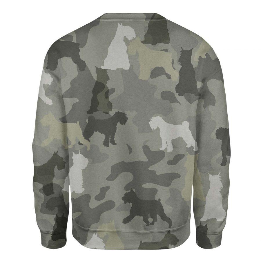Schnauzer - Camo - Premium Sweatshirt
