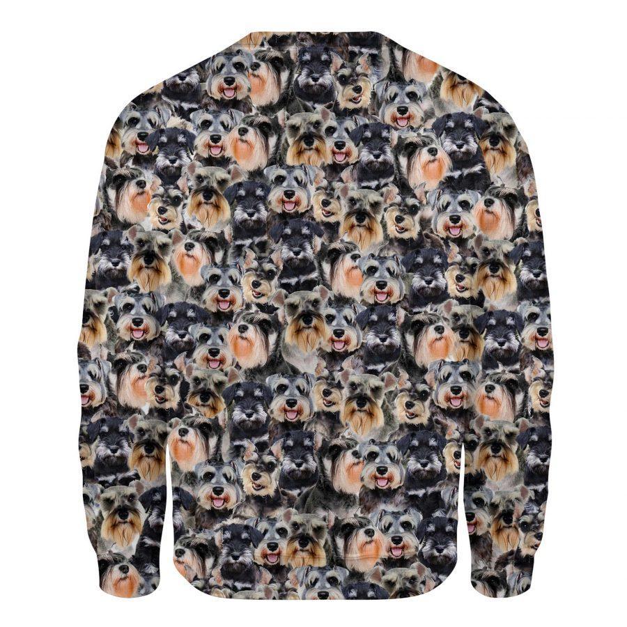 Schnauzer - Full Face - Premium Sweatshirt