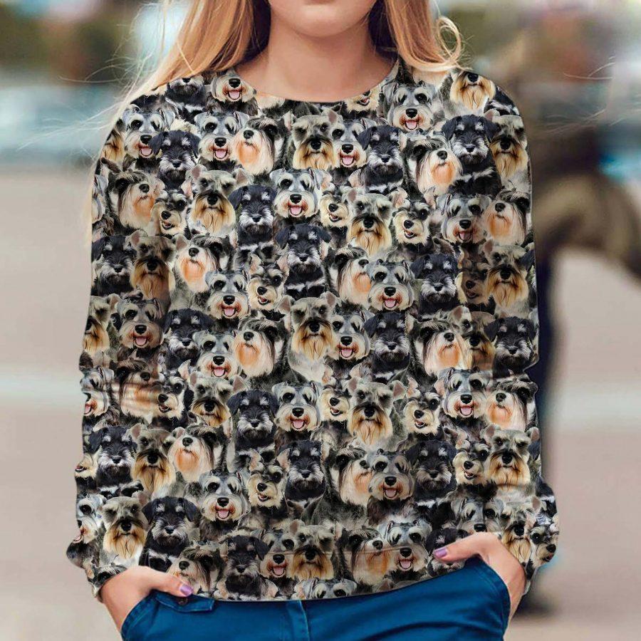 Schnauzer - Full Face - Premium Sweatshirt