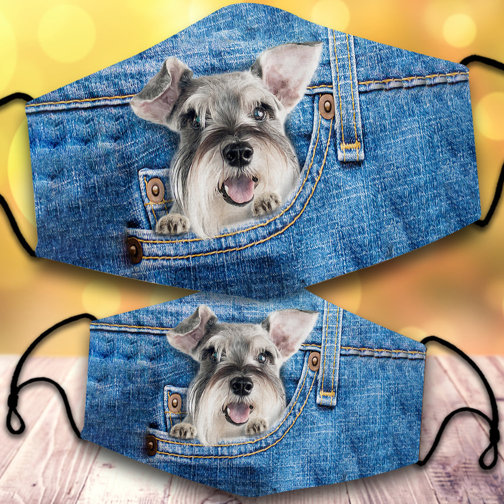Schnauzer-In Pocket-Veil