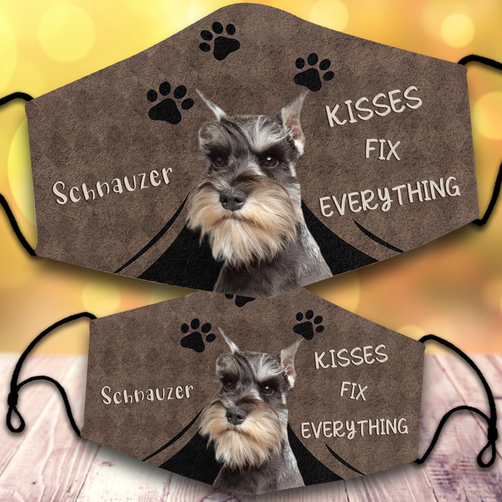 Schnauzer 1-Kisses Fix Everything-Veil