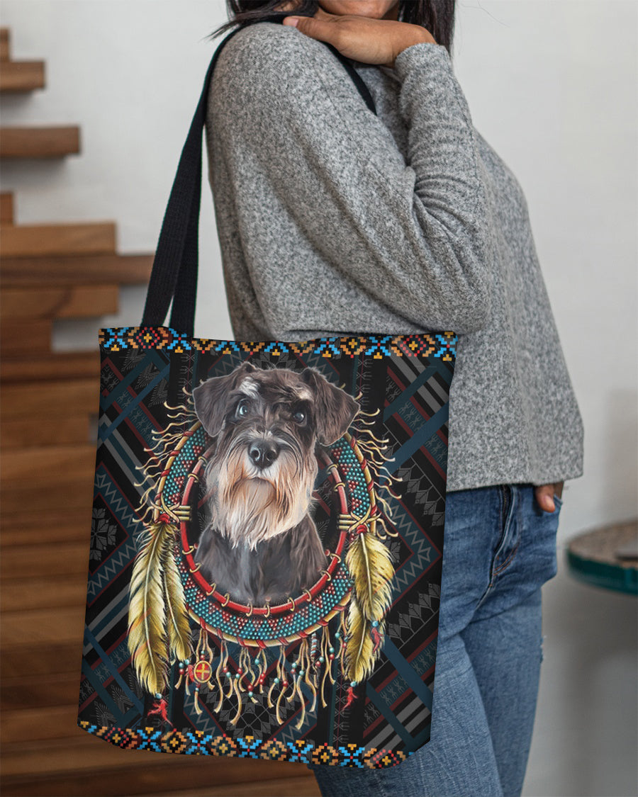 Schnauzer  In Dreamcatcher Cloth Tote Bag