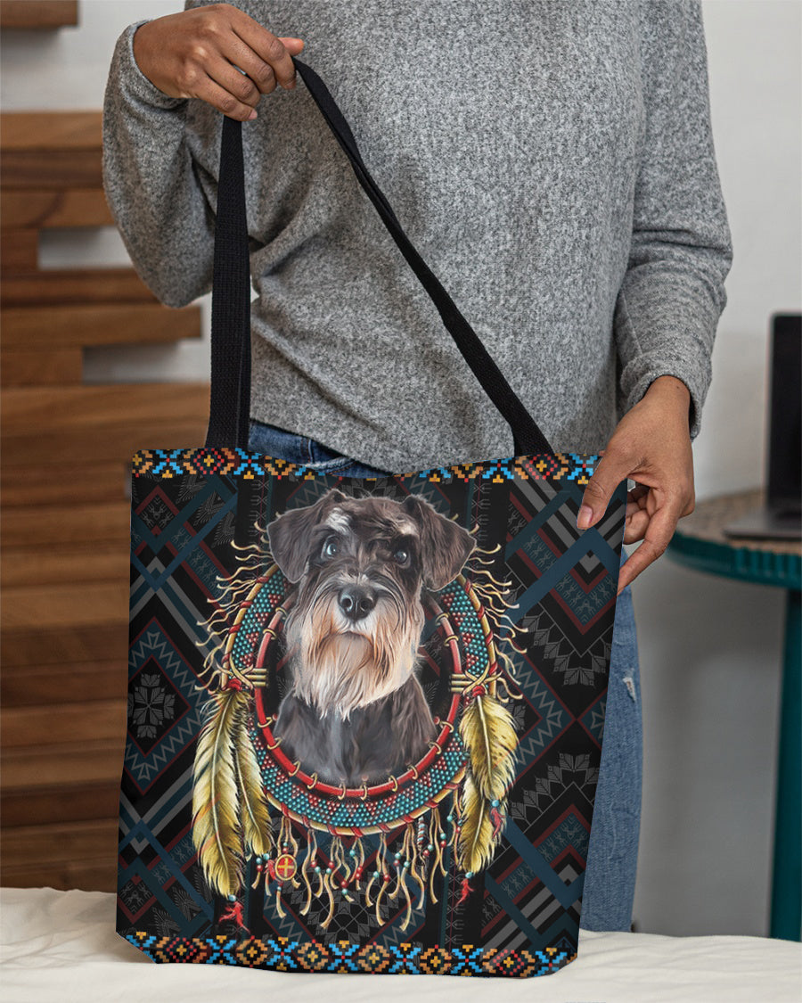 Schnauzer  In Dreamcatcher Cloth Tote Bag