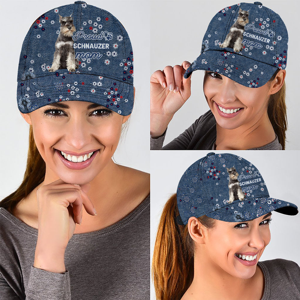 Schnauzer-Pround mom-Cap