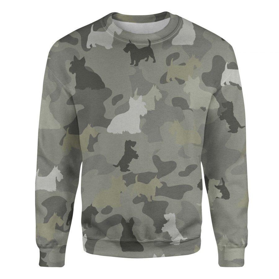 Scottish Terrier - Camo - Premium Sweatshirt