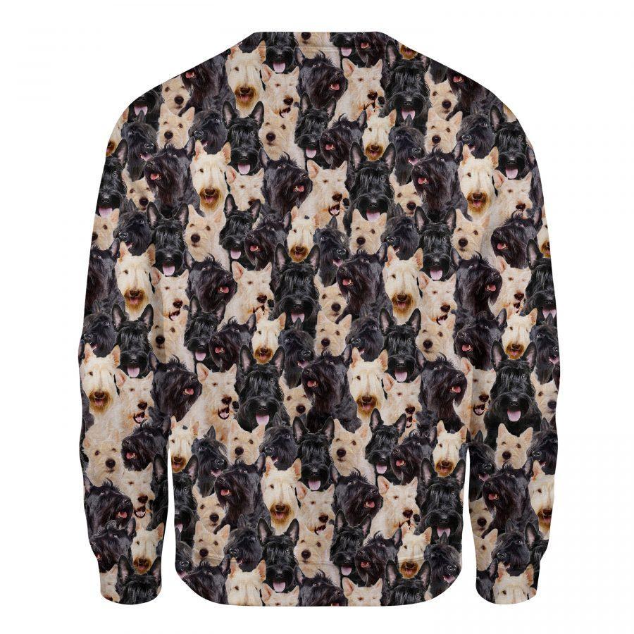 Scottish Terrier - Full Face - Premium Sweatshirt