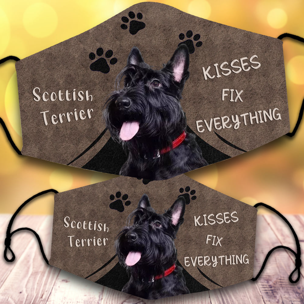 Scottish Terrier-Kisses Fix Everything-Veil