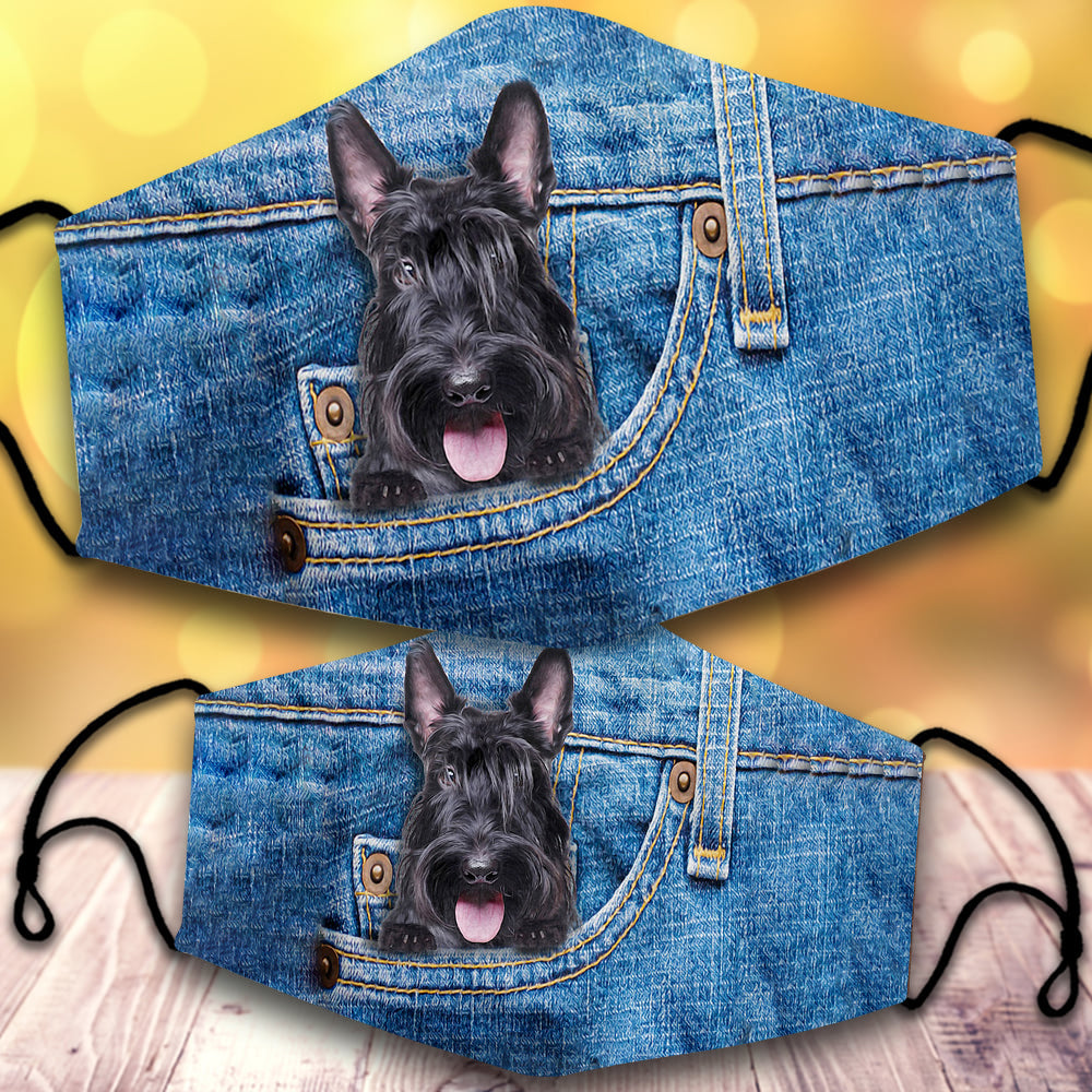 Scottish Terrier-In Pocket-Veil