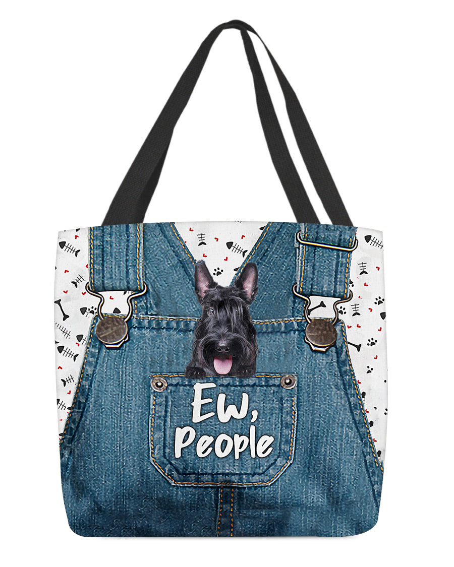 Scottish Terrier-EW people-Cloth Tote Bag