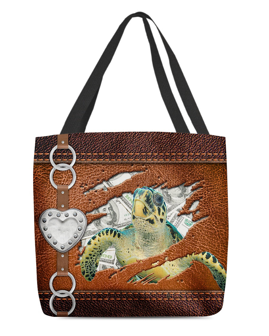 Sea turtle-Let Me Go Out -Cloth Tote Bag