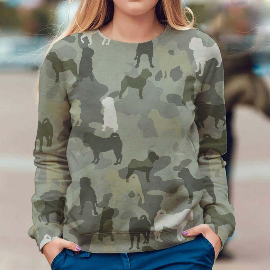 Shar Pei - Camo - Premium Sweatshirt