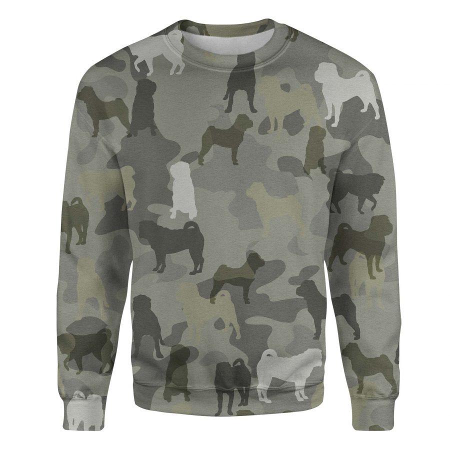 Shar Pei - Camo - Premium Sweatshirt