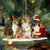 Shetland Sheepdog-Christmas Dog Friends Hanging Ornament