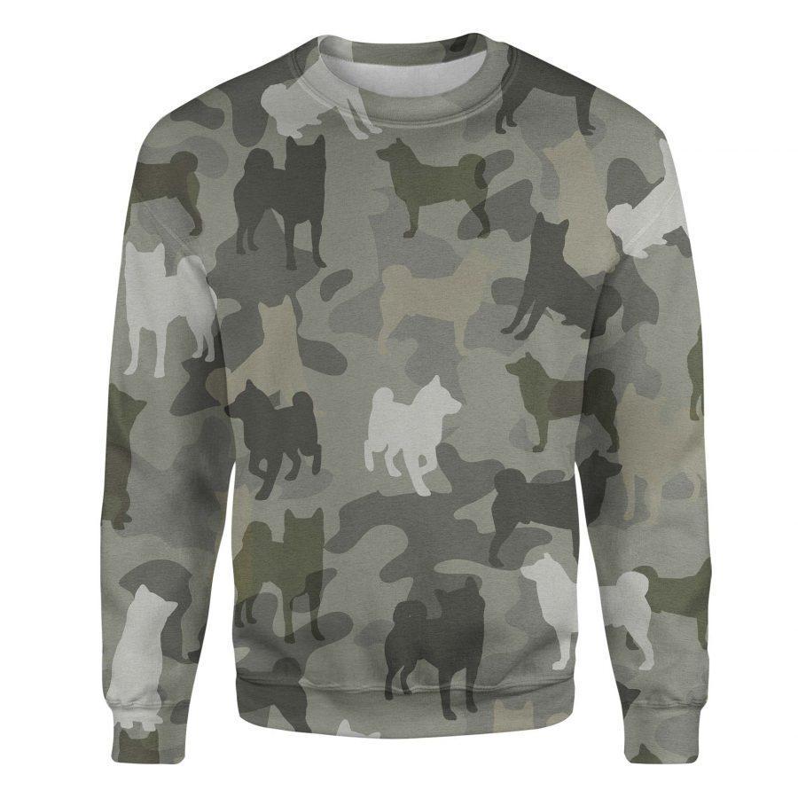 Shiba Inu - Camo - Premium Sweatshirt