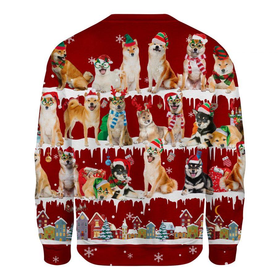 Shiba Inu - Snow Christmas - Premium Sweatshirt