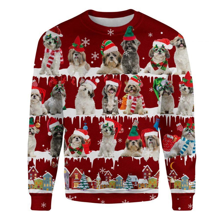 Shih Tzu - Snow Christmas - Premium Sweatshirt