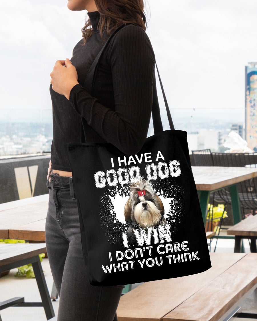 Shih Tzu-I Win Cloth Tote Bag