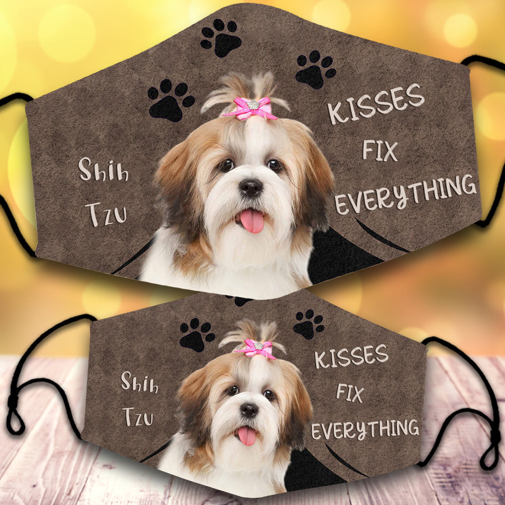 Shih Tzu 2-Kisses Fix Everything-Veil
