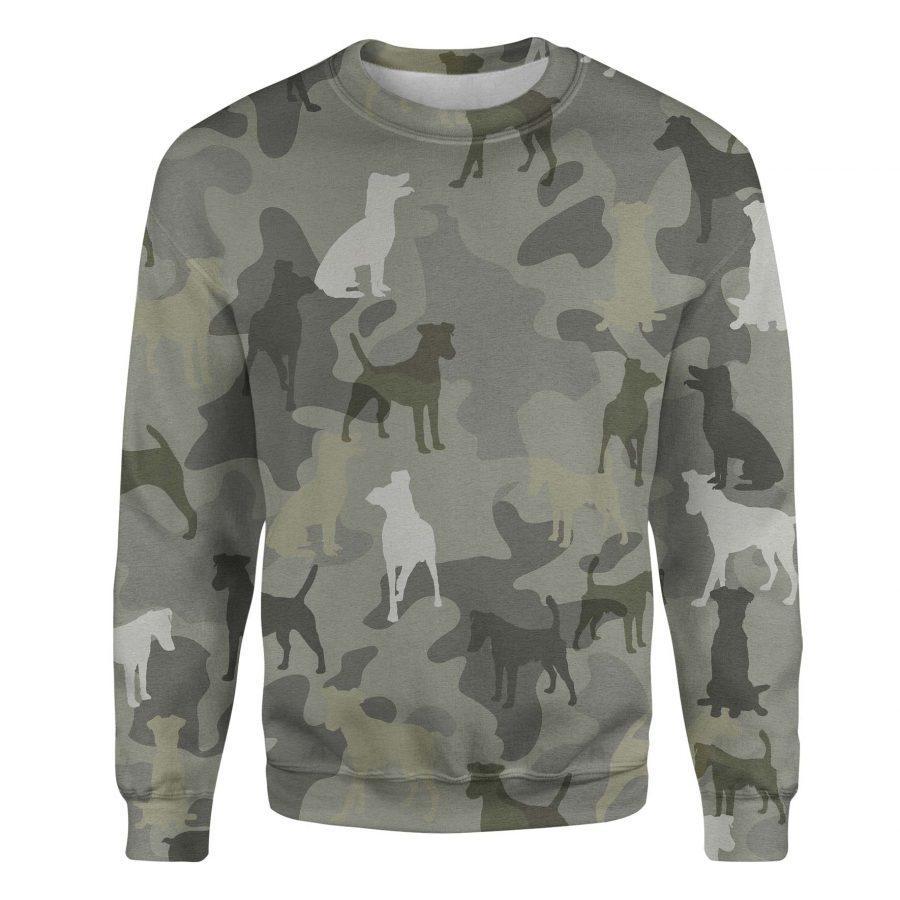 Smooth Fox Terrier - Camo - Premium Sweatshirt