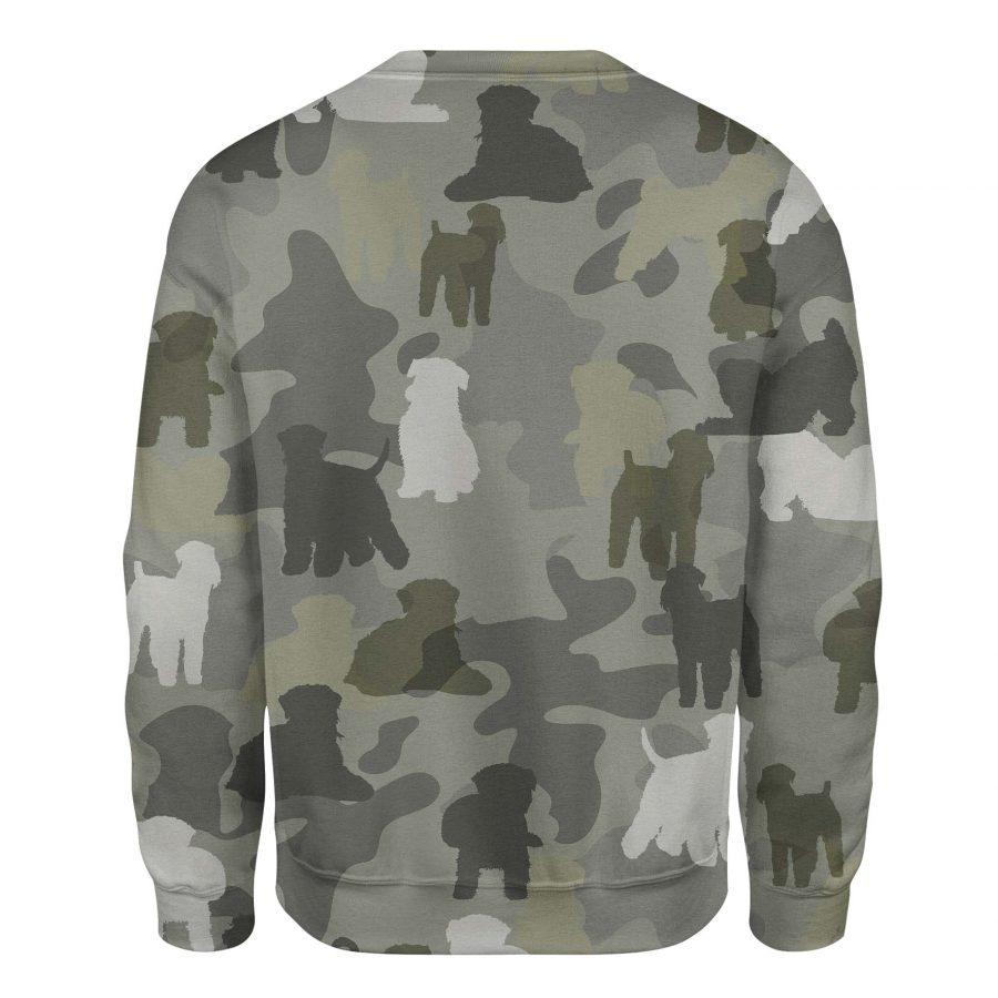 Soft-coated Wheaten Terrier - Camo - Premium Sweatshirt